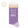 Chaussettes personnalisées Belle Fille Idéale
