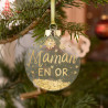 Boule De Noel Personnalisée Maman En Or