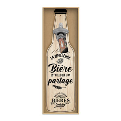Décapsuleur Bouteille Bière Personnalisé La Meilleure Bière est celle que l'on partage