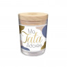 Bougie en Verre Personnalisée pour Tata – Motif Coloré avec Inscription ‘Ma Tata Adorée’
