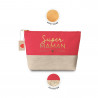 Sac Pochette Personnalisé Super Maman