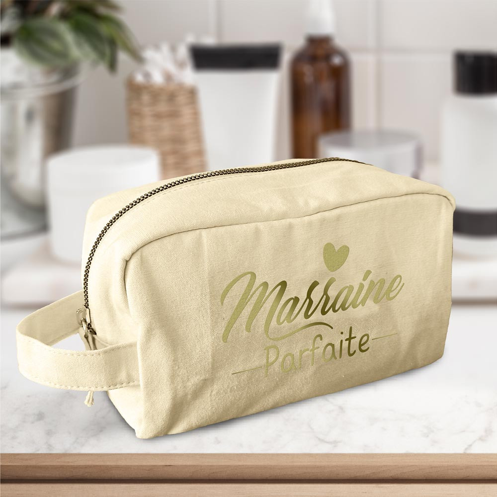 Trousse De Toilette Personnalisée Marraine Parfaite