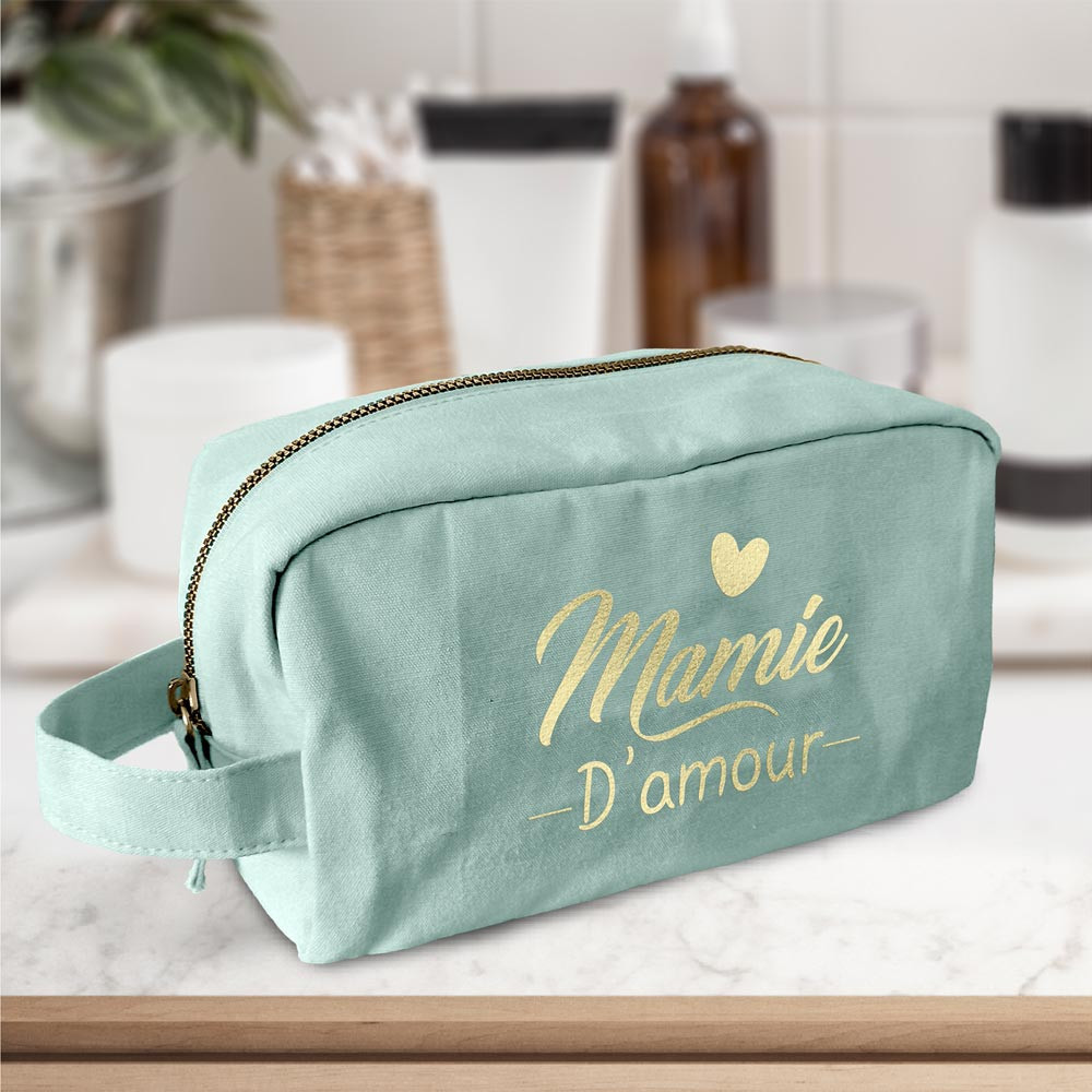 Trousse De Toilette Personnalisée Mamie D'Amour