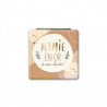 Miroir De Poche Personnalisée Mamie En Or