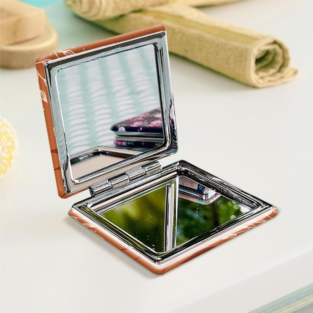 Miroir De Poche Personnalisée Maman Que J'Aime