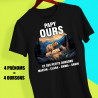 Tee-shirt personnalisé Papy ours