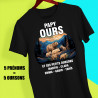 Tee-shirt personnalisé Papy ours