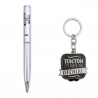 Coffret Stylo avec porte-clés personnalisé Tonton qui déchire