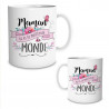 Mug personnalisé Maman, tu es la meilleure du monde