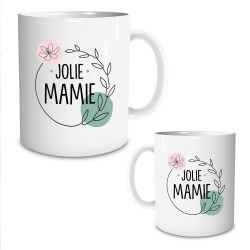 Mug personnalisé Jolie Mamie