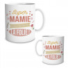 Mug personnalisé Super Mamie