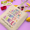 Tote bag personnalisé Super Atsem