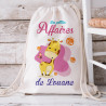 Sac crèche et maternelle personnalisable - Girafe