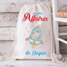 Sac crèche et maternelle personnalisable - Fusée