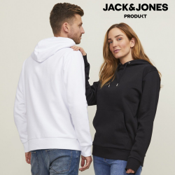 Sweat personnalisé portrait dessiné – Cadeau couple original Jack & Jones