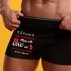 Boxer humour 'Je t’aime...