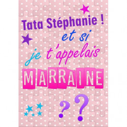 Puzzle Demande Marraine...