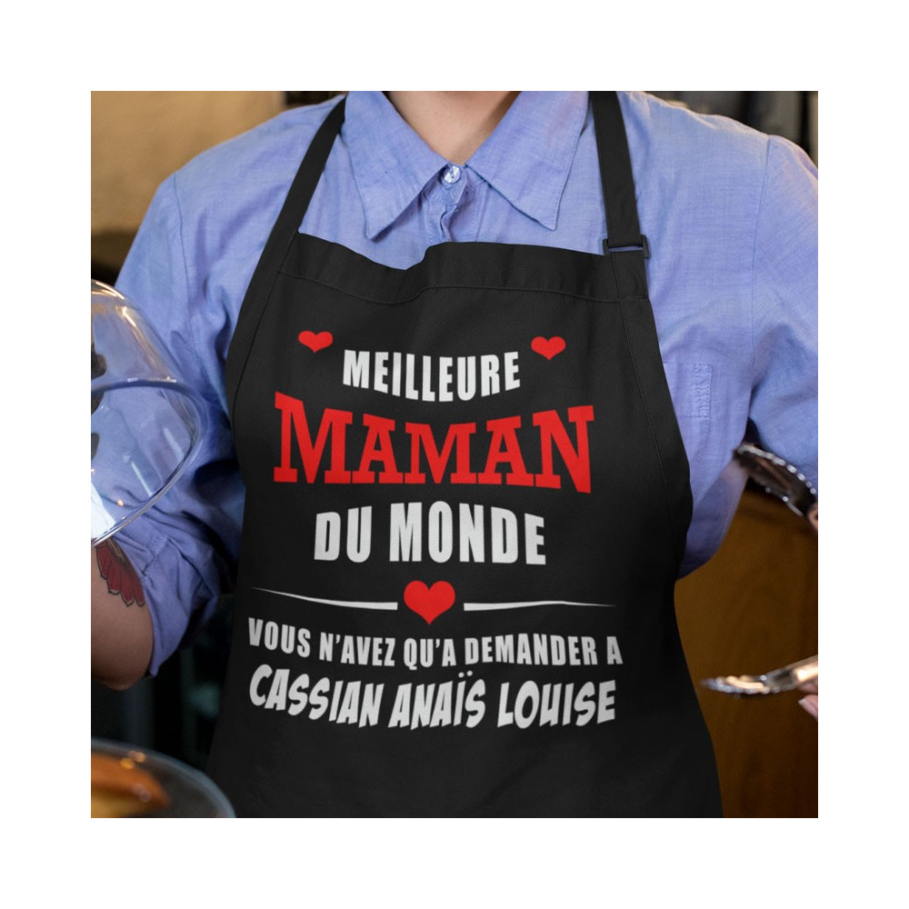 Tablier de cuisine  Meilleure maman du monde