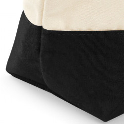 Trousse personnalisée prénom – Pochette coton avec motif fleuri – Cadeau femme